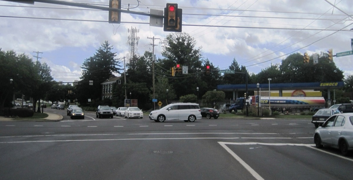 Northampton Township Richboro area residential neighborhood, Bucks County PA